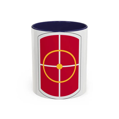 420th Engineer Brigade (U.S. Army) Accent Coffee Mug 11oz Navy - Go Mug Yourself