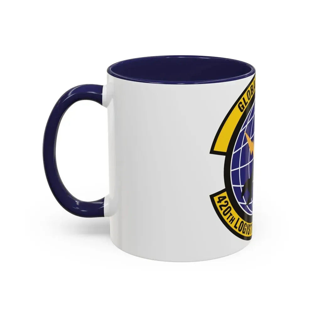 420th Logistics Readiness Squadron (U.S. Air Force) Accent Coffee Mug - Go Mug Yourself