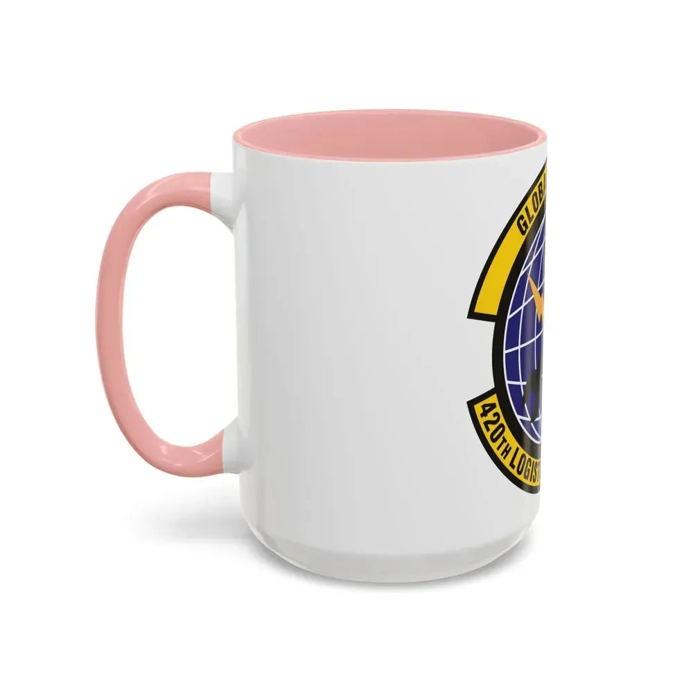 420th Logistics Readiness Squadron (U.S. Air Force) Accent Coffee Mug - Go Mug Yourself