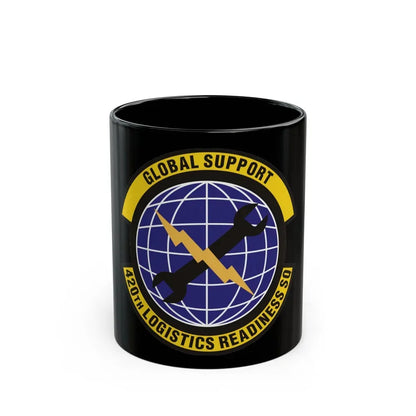 420th Logistics Readiness Squadron (U.S. Air Force) Black Coffee Mug 11oz - Go Mug Yourself