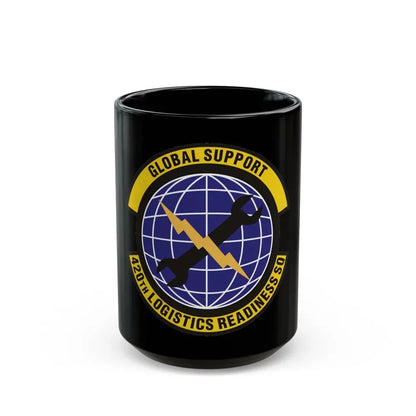 420th Logistics Readiness Squadron (U.S. Air Force) Black Coffee Mug 15oz - Go Mug Yourself