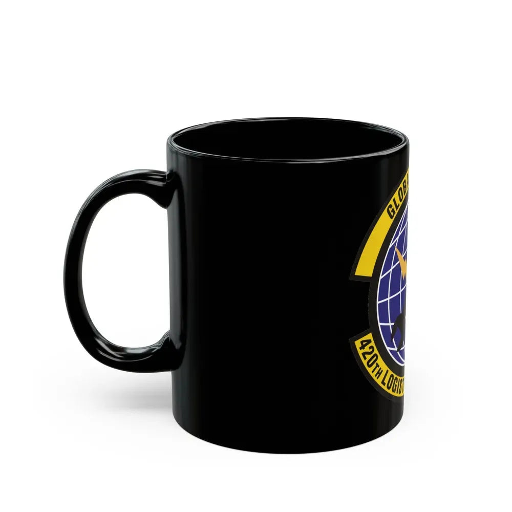 420th Logistics Readiness Squadron (U.S. Air Force) Black Coffee Mug - Go Mug Yourself