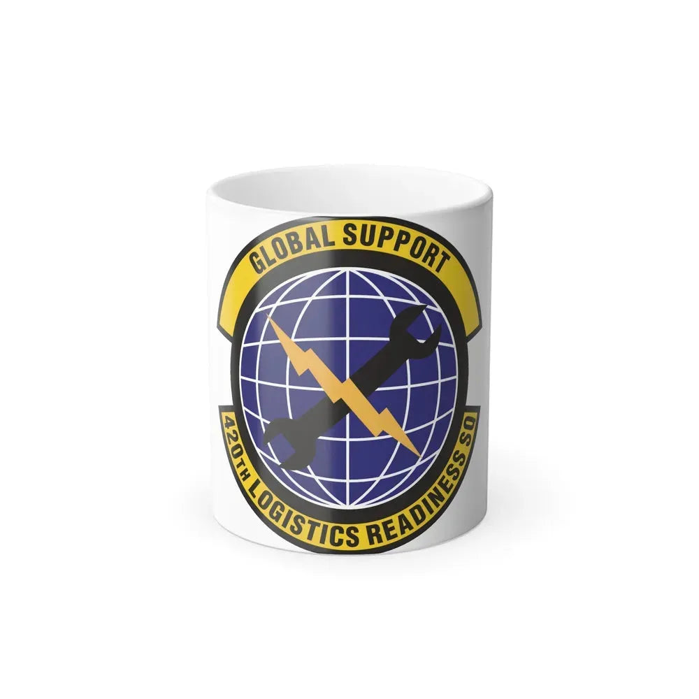 420th Logistics Readiness Squadron (U.S. Air Force) Color Changing Mug 11oz - Go Mug Yourself