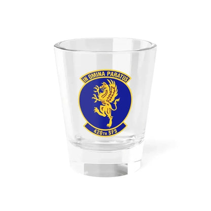 420th Security Forces Squadron (U.S. Air Force) Shot Glass 1.5oz 1.5oz - Go Mug Yourself