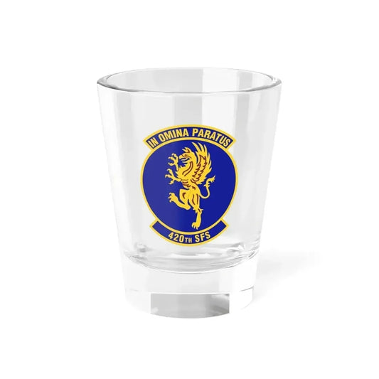 420th Security Forces Squadron (U.S. Air Force) Shot Glass 1.5oz 1.5oz - Go Mug Yourself
