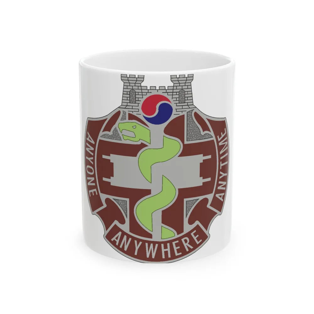 421 Medical Battalion (U.S. Army) White Coffee Mug-11oz-Go Mug Yourself