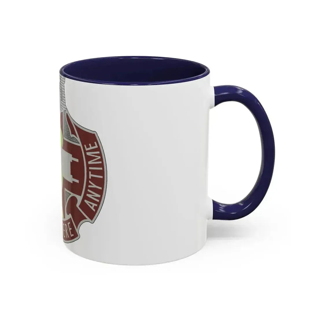 421 Medical Battalion (U.S. Army) Accent Coffee Mug - Go Mug Yourself