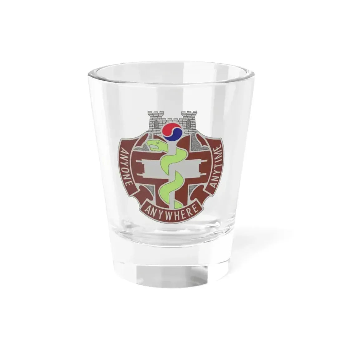 421 Medical Battalion (U.S. Army) Shot Glass 1.5oz 1.5oz - Go Mug Yourself