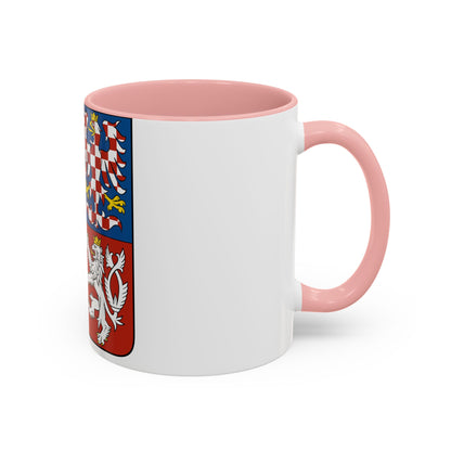 Coat of arms of the Czech Republic - Accent Coffee Mug