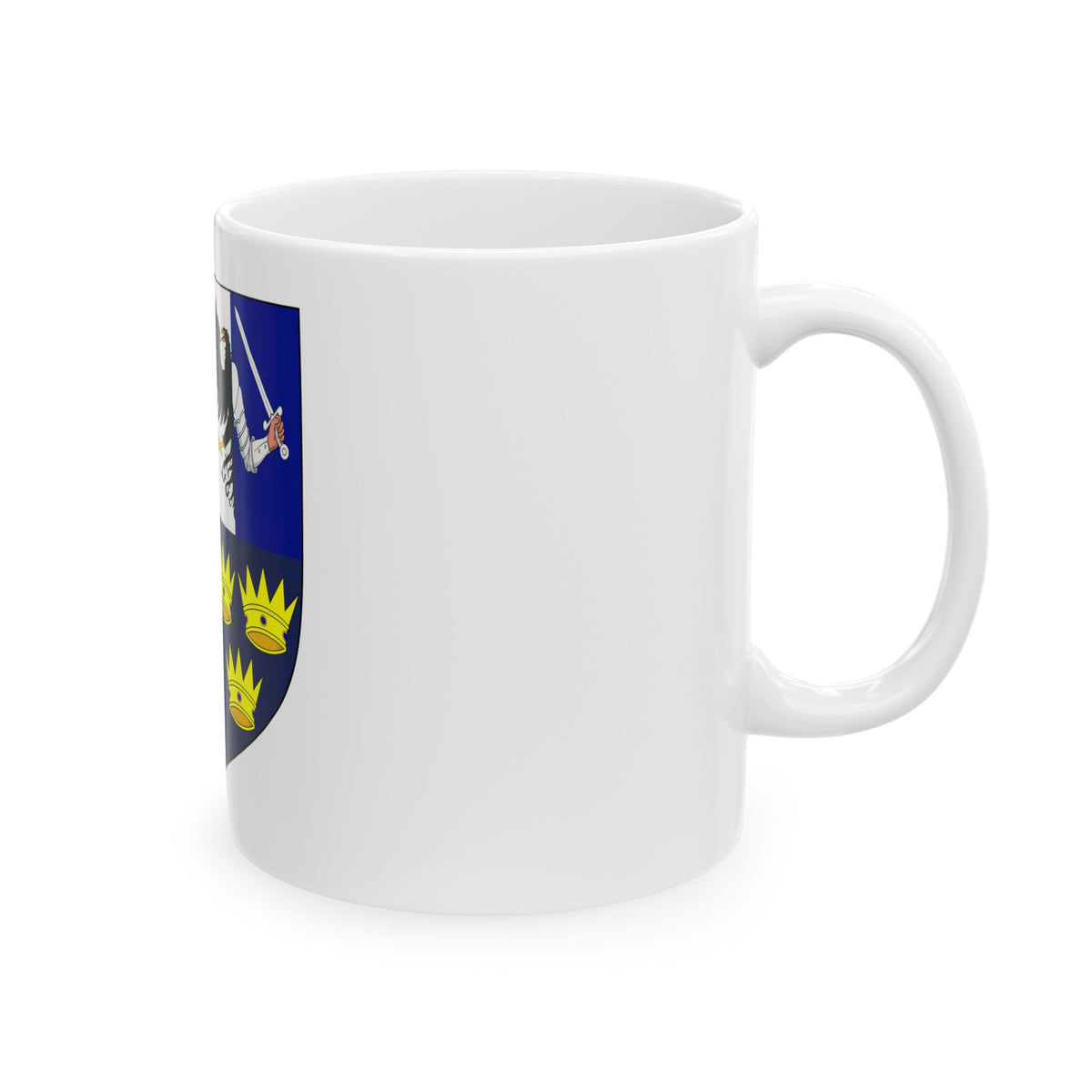 Provincial Arms of Ireland - White Coffee Mug