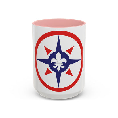 316th Sustainment Command Expeditionary (U.S. Army) Accent Coffee Mug