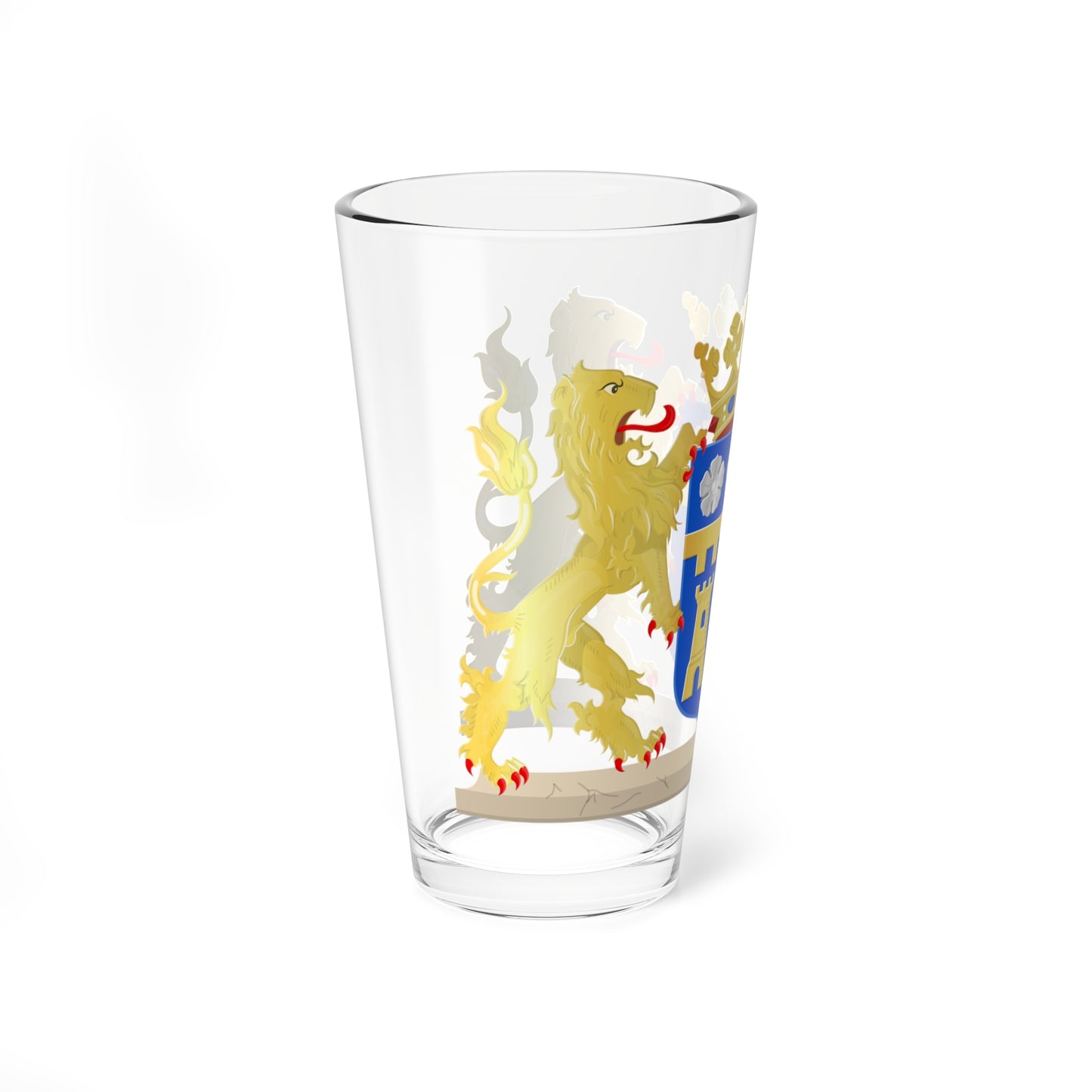 Coat of arms of Zaltbommel (Netherlands) (Coat of Arms) Pint Glass 16oz