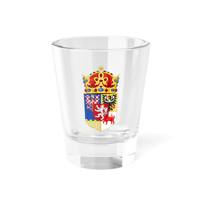 Coat of arms of Bohemian Crown - Shot Glass 1.5oz