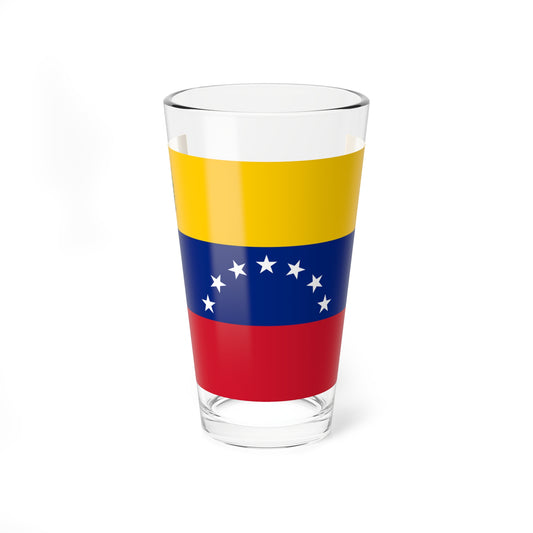 Flag of the Fourth Republic of Venezuela 1954 (Venezuela) Pint Glass 16oz