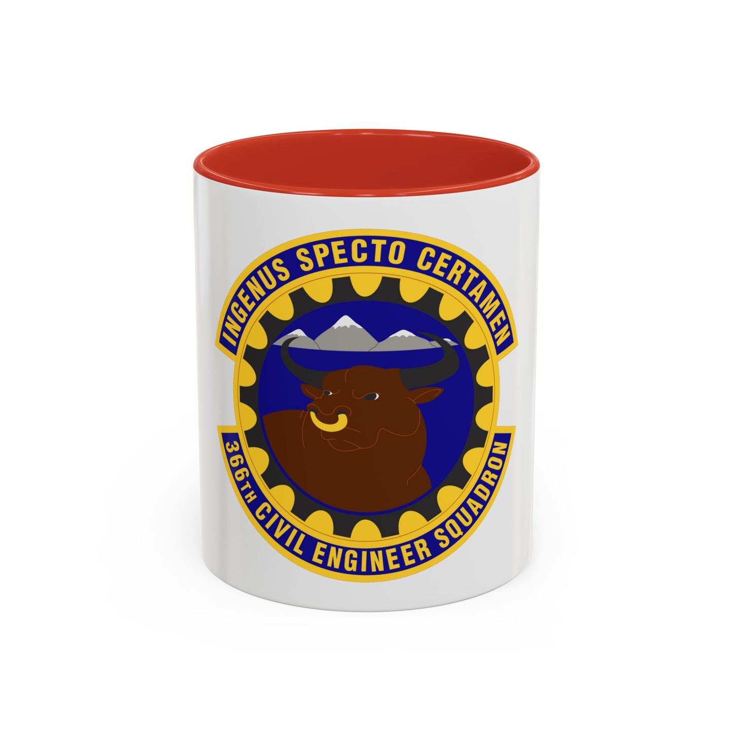 366 Civil Engineer Squadron ACC (U.S. Air Force) Accent Coffee Mug