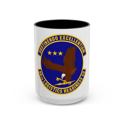 66th Logistics Readiness Squadron (U.S. Air Force) Accent Coffee Mug