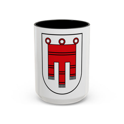 Coat of Arms of Vorarlberg Austria - Accent Coffee Mug