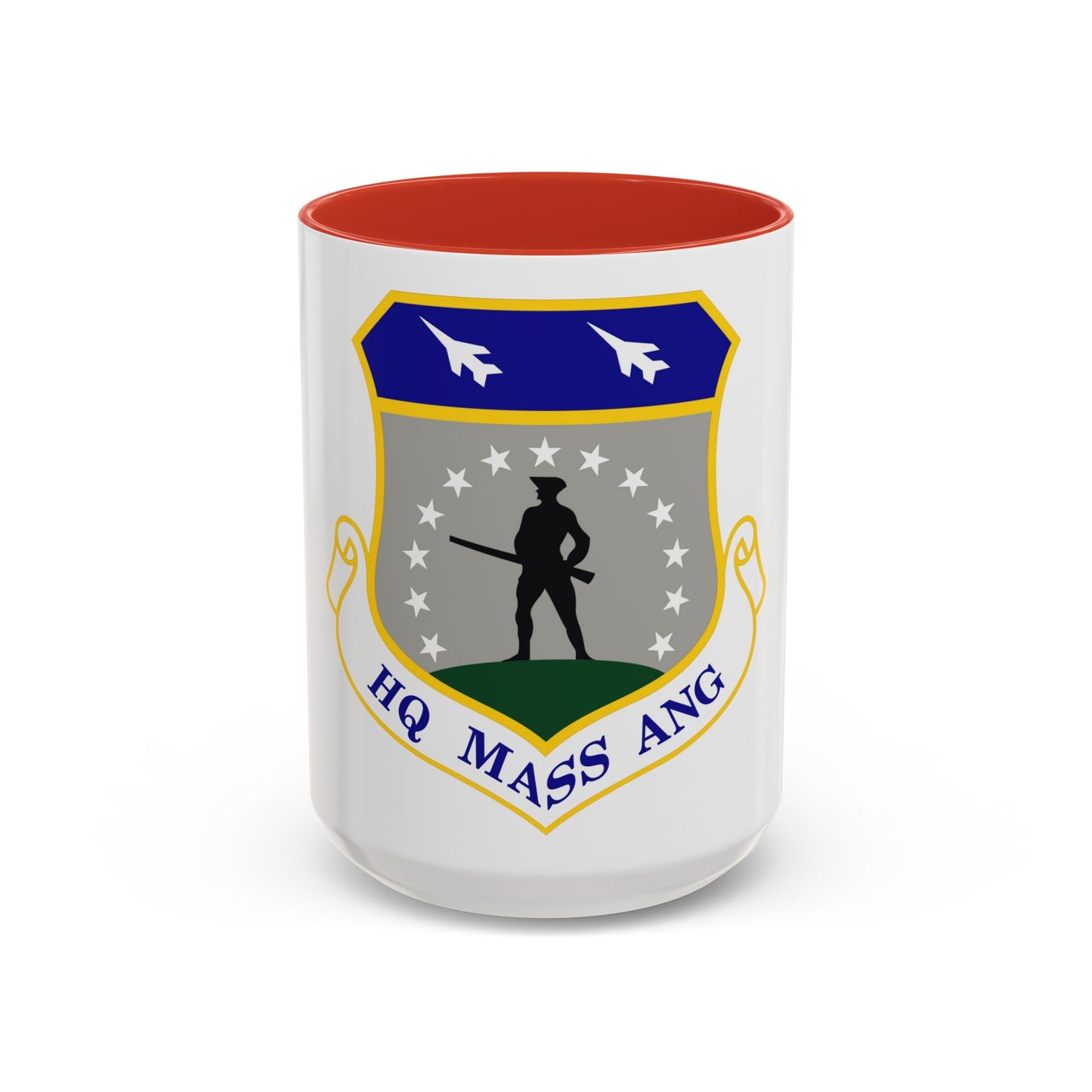 Headquarters Massachusetts Air National Guard (U.S. Air Force) Accent Coffee Mug