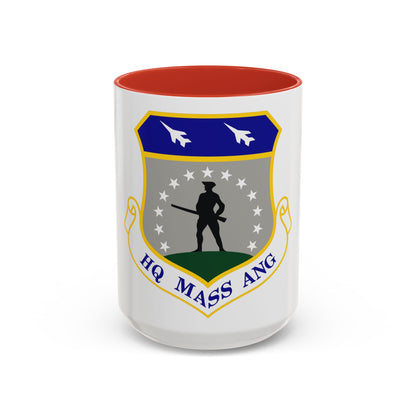 Headquarters Massachusetts Air National Guard (U.S. Air Force) Accent Coffee Mug