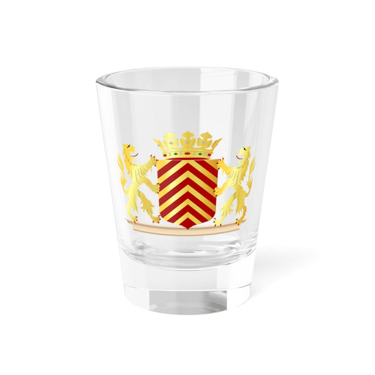 Gemeentewapen Egmond (Netherlands) (Coat of Arms) Shot Glass 1.5oz