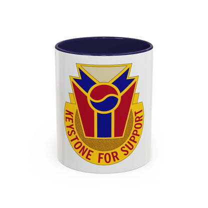 77 Quartermaster Group (U.S. Army) Accent Coffee Mug