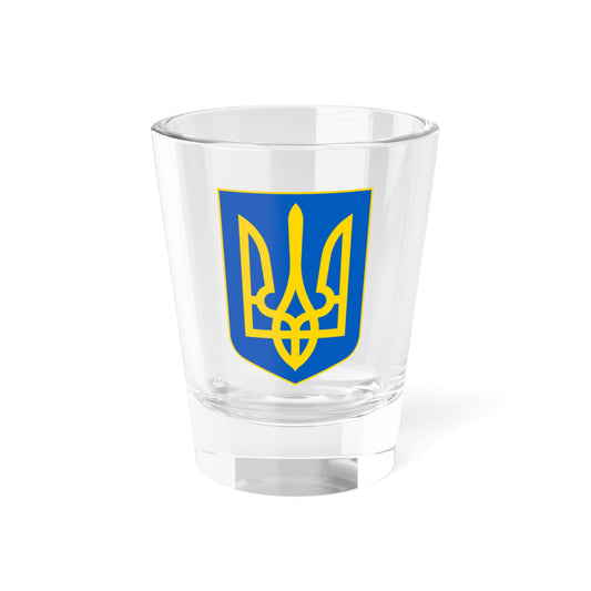 Lesser Coat of Arms of Ukraine - Shot Glass 1.5oz