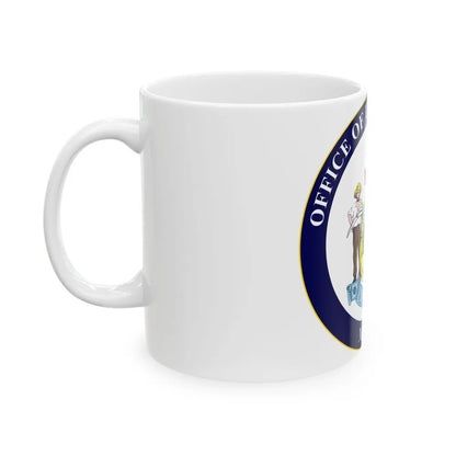 Governor of Maine - White Coffee Mug-Go Mug Yourself