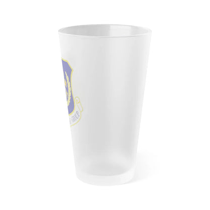 421st Air Base Group (U.S. Air Force) Frosted Pint Glass 16oz-Go Mug Yourself