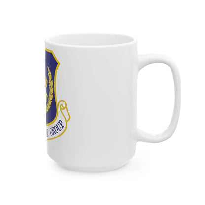 421st Air Base Group (U.S. Air Force) White Coffee Mug-Go Mug Yourself