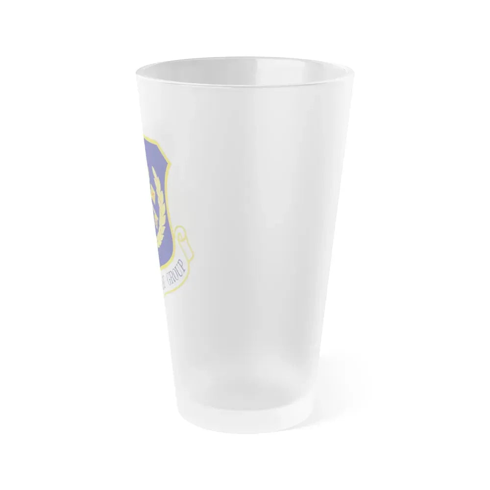 421st Air Base Group (U.S. Air Force) Frosted Pint Glass 16oz - Go Mug Yourself