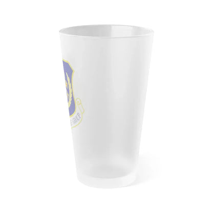 421st Air Base Group (U.S. Air Force) Frosted Pint Glass 16oz - Go Mug Yourself