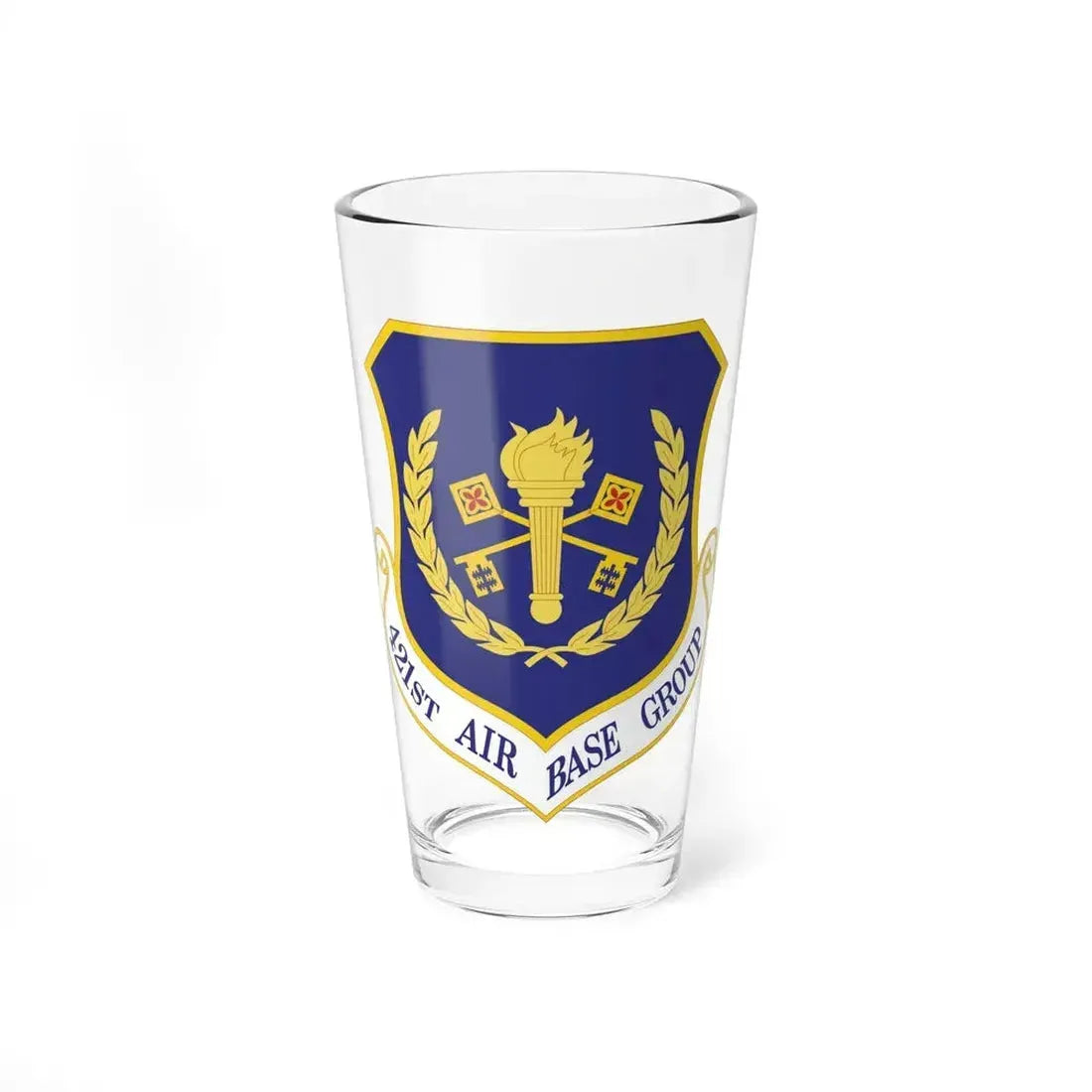 421st Air Base Group (U.S. Air Force) Pint Glass 16oz 16oz - Go Mug Yourself