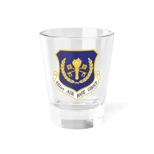 421st Air Base Group (U.S. Air Force) Shot Glass 1.5oz 1.5oz - Go Mug Yourself