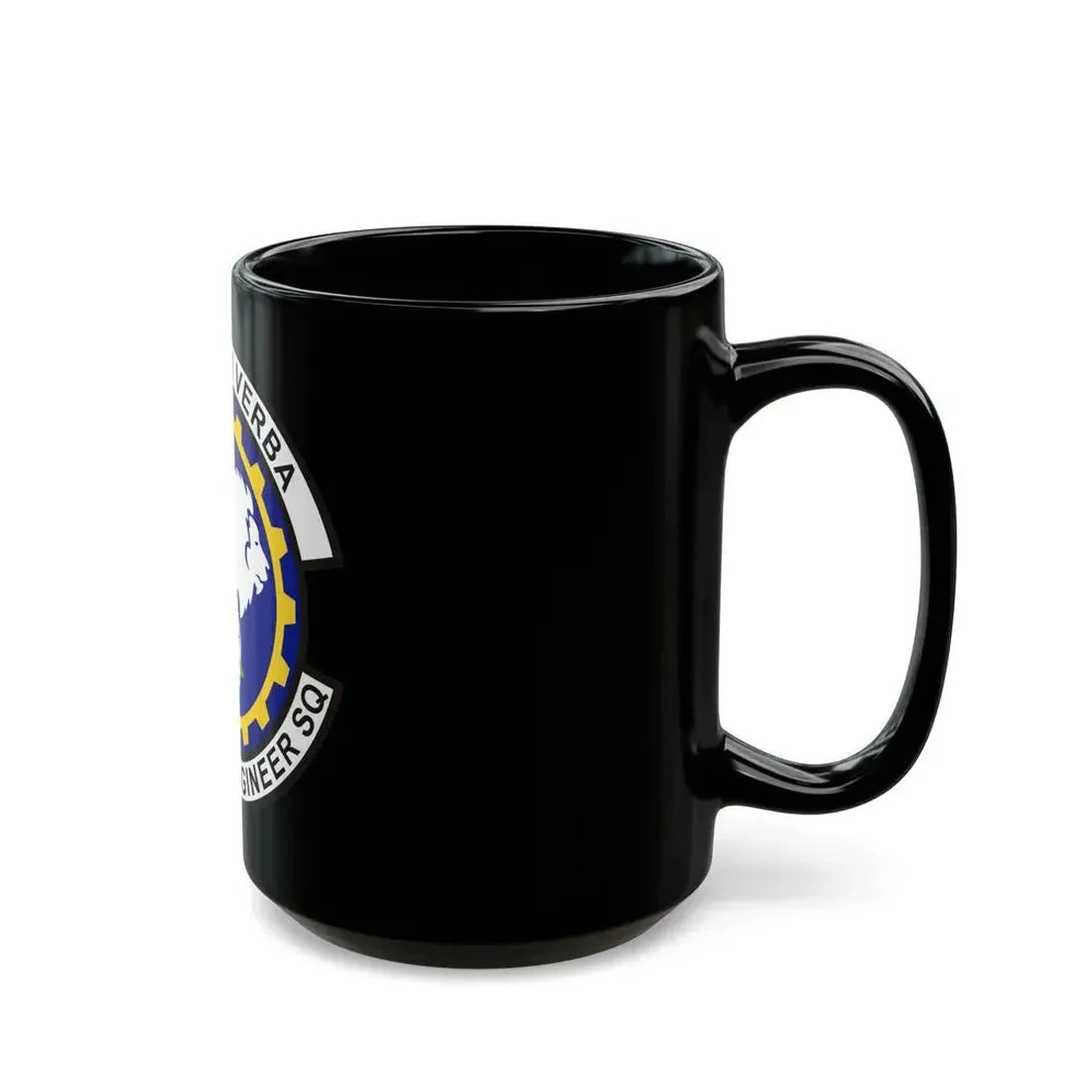 421st Civil Engineer Squadron (U.S. Air Force) Black Coffee Mug - Go Mug Yourself