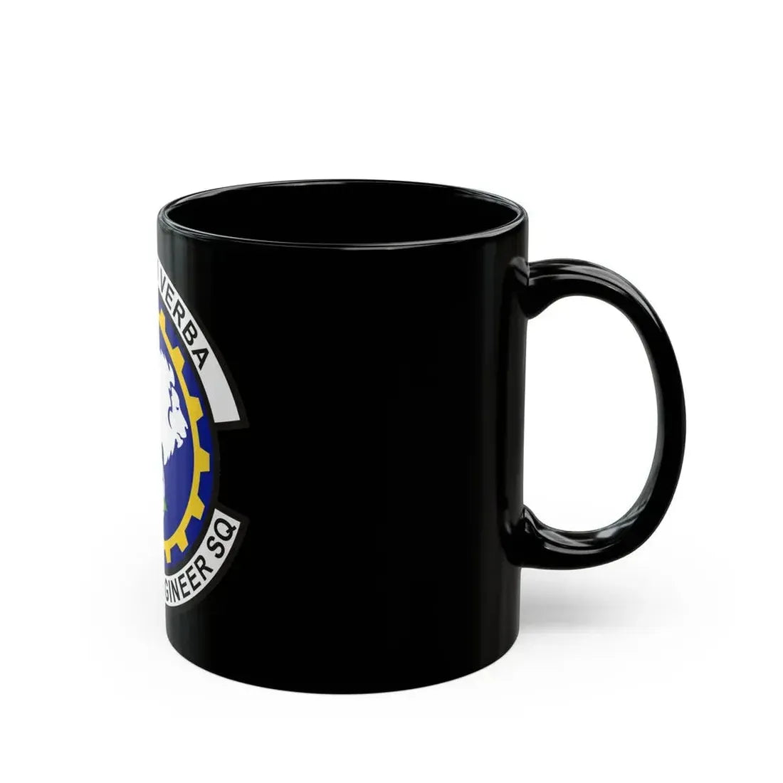 421st Civil Engineer Squadron (U.S. Air Force) Black Coffee Mug - Go Mug Yourself