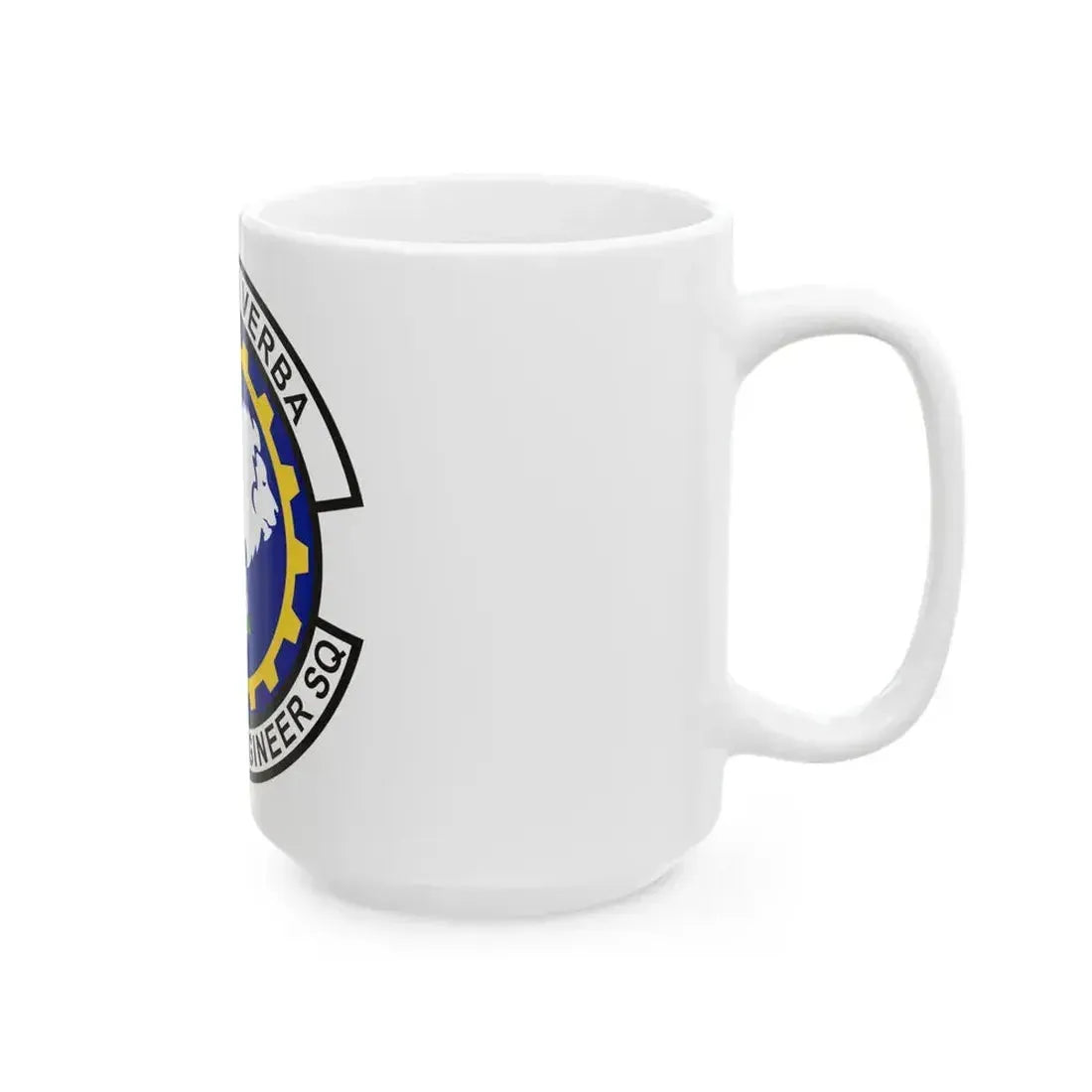 421st Civil Engineer Squadron (U.S. Air Force) White Coffee Mug - Go Mug Yourself