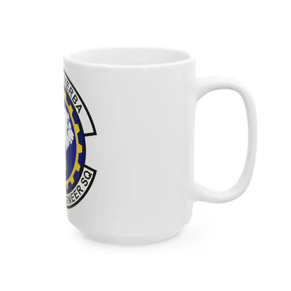 421st Civil Engineer Squadron (U.S. Air Force) White Coffee Mug - Go Mug Yourself