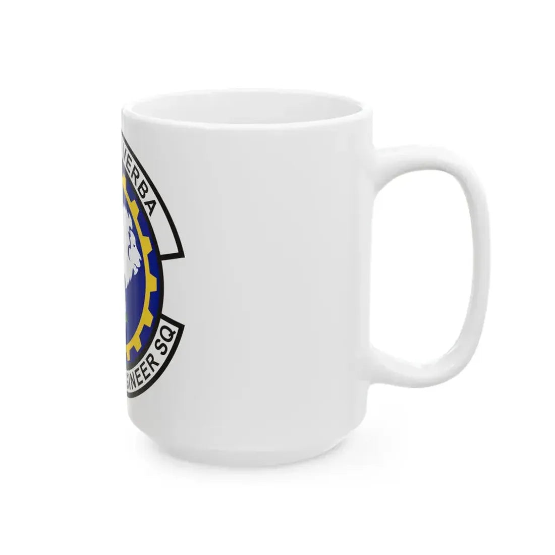 421st Civil Engineer Squadron (U.S. Air Force) White Coffee Mug - Go Mug Yourself