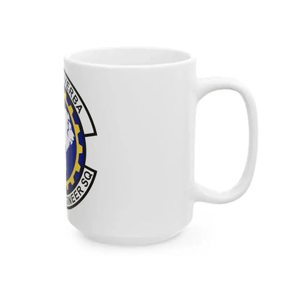 421st Civil Engineer Squadron (U.S. Air Force) White Coffee Mug - Go Mug Yourself