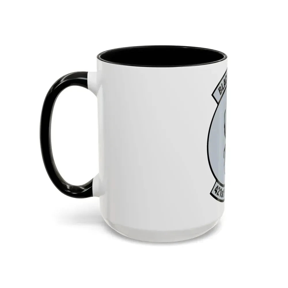 421st Fighter Squadron Black Widows (U.S. Air Force) Accent Coffee Mug - Go Mug Yourself
