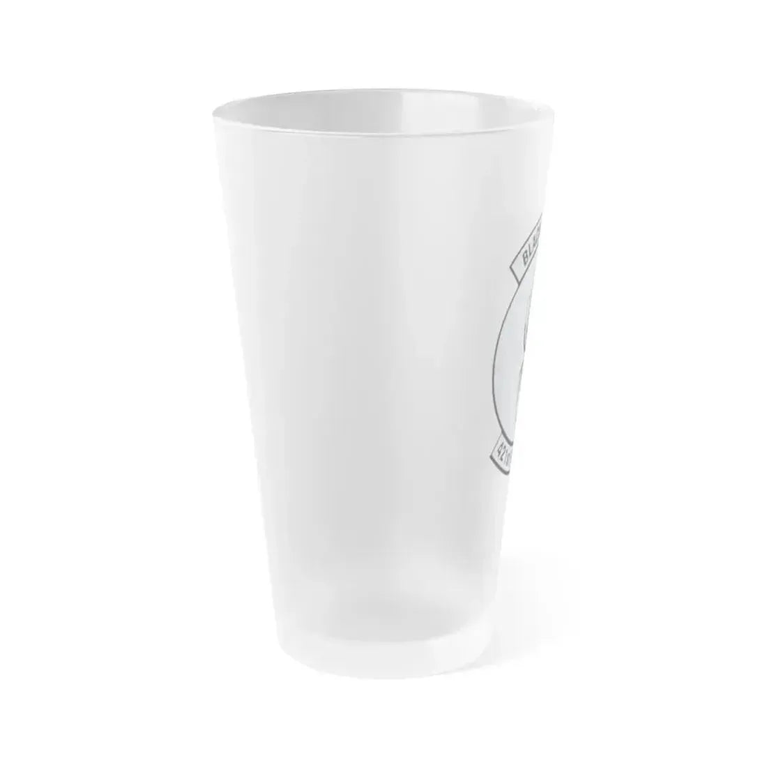421st Fighter Squadron Black Widows (U.S. Air Force) Frosted Pint Glass 16oz - Go Mug Yourself