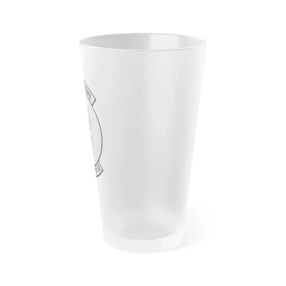 421st Fighter Squadron Black Widows (U.S. Air Force) Frosted Pint Glass 16oz - Go Mug Yourself