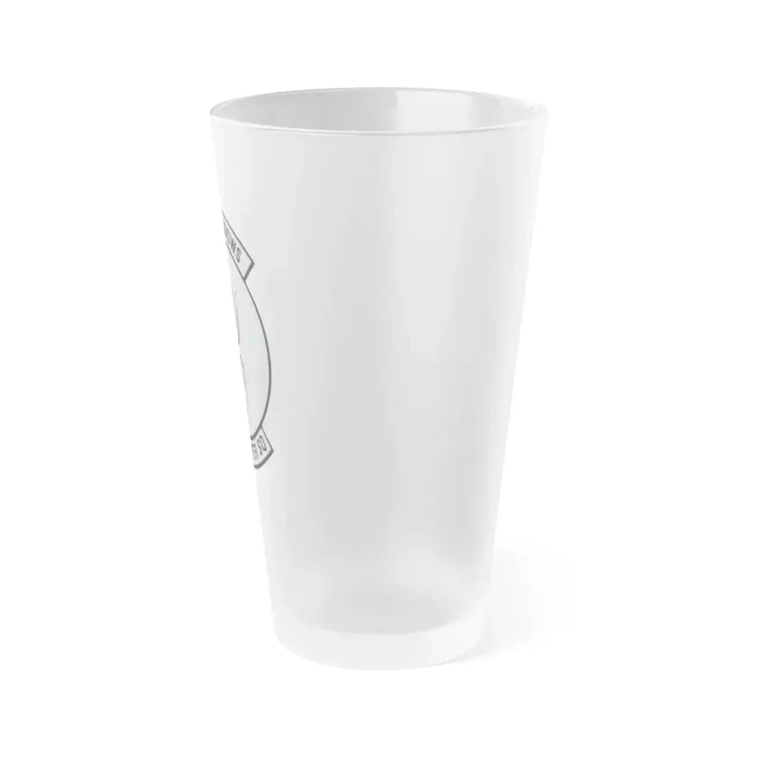 421st Fighter Squadron Black Widows (U.S. Air Force) Frosted Pint Glass 16oz - Go Mug Yourself