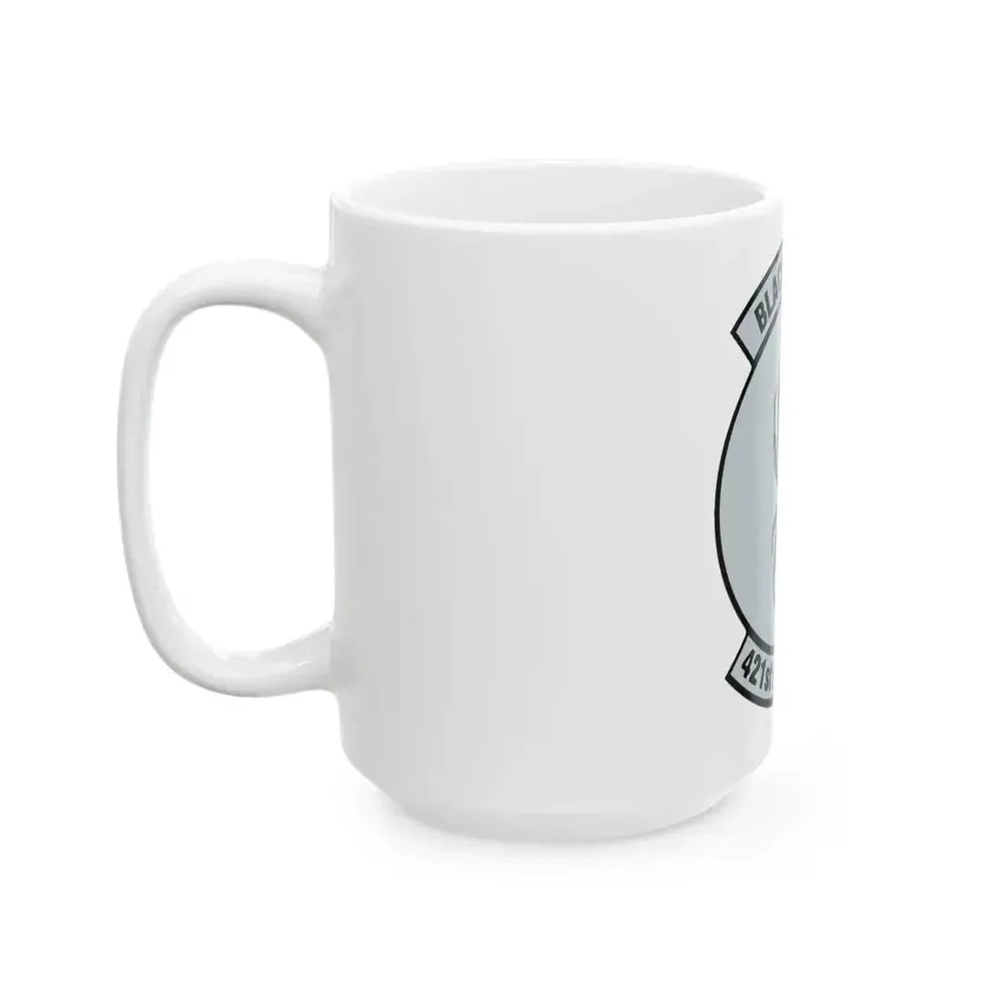 421st Fighter Squadron Black Widows (U.S. Air Force) White Coffee Mug - Go Mug Yourself