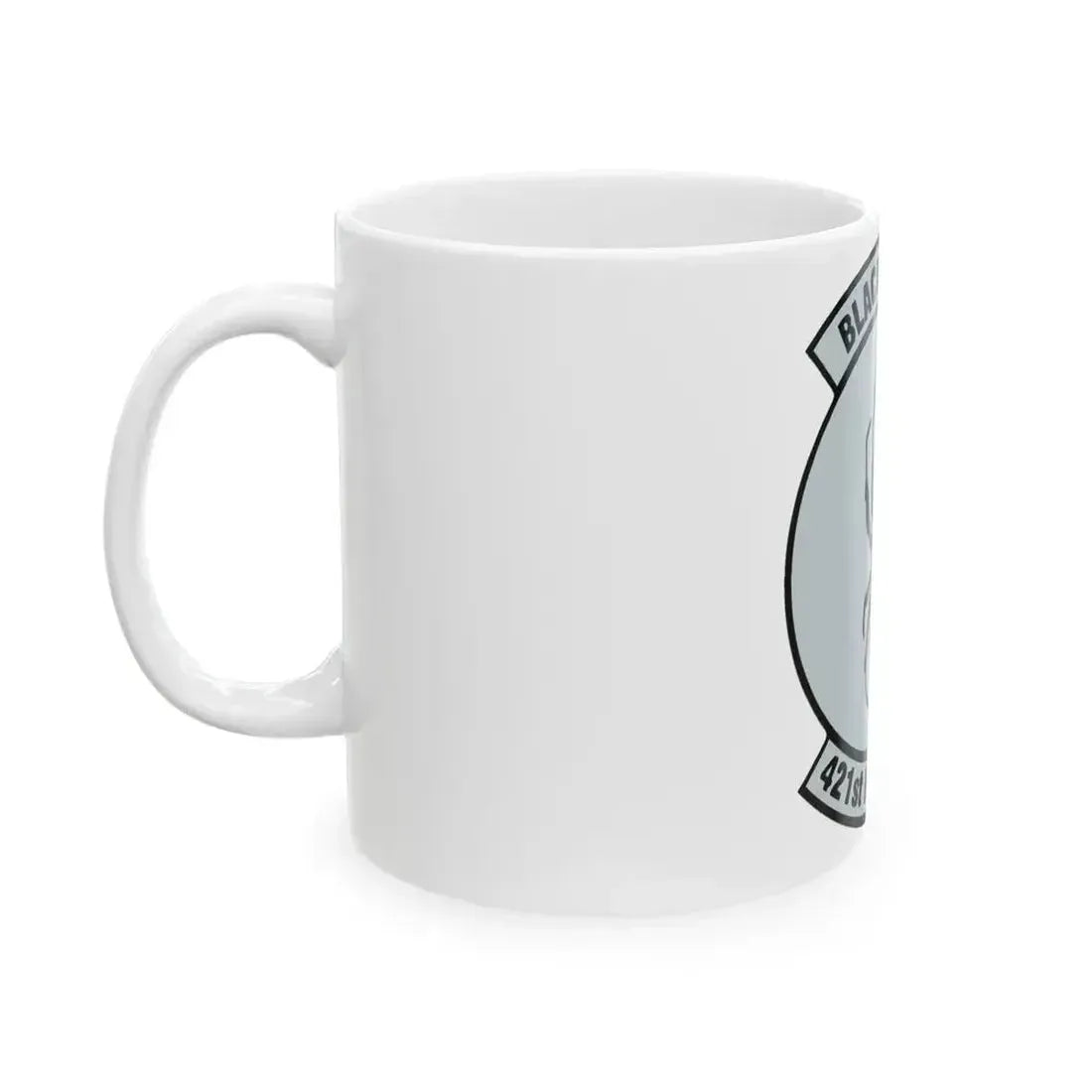 421st Fighter Squadron Black Widows (U.S. Air Force) White Coffee Mug - Go Mug Yourself