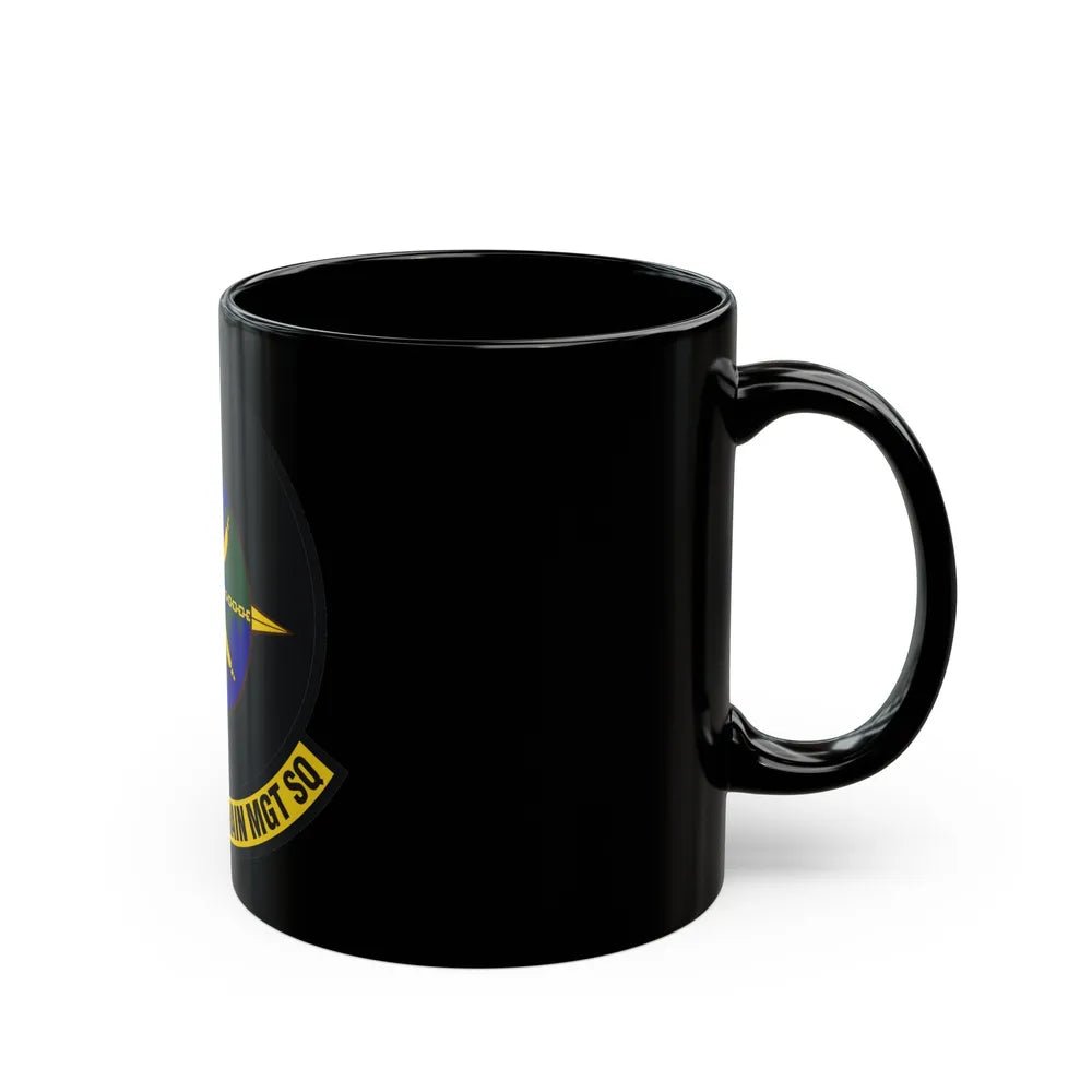 421st Supply Chain Management Squadron (U.S. Air Force) Black Coffee Mug-Go Mug Yourself