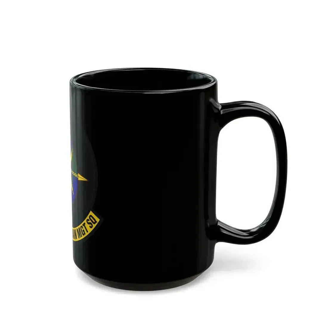 421st Supply Chain Management Squadron (U.S. Air Force) Black Coffee Mug - Go Mug Yourself