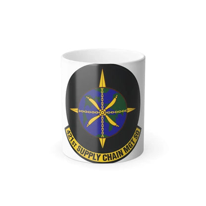 421st Supply Chain Management Squadron (U.S. Air Force) Color Changing Mug 11oz - Go Mug Yourself