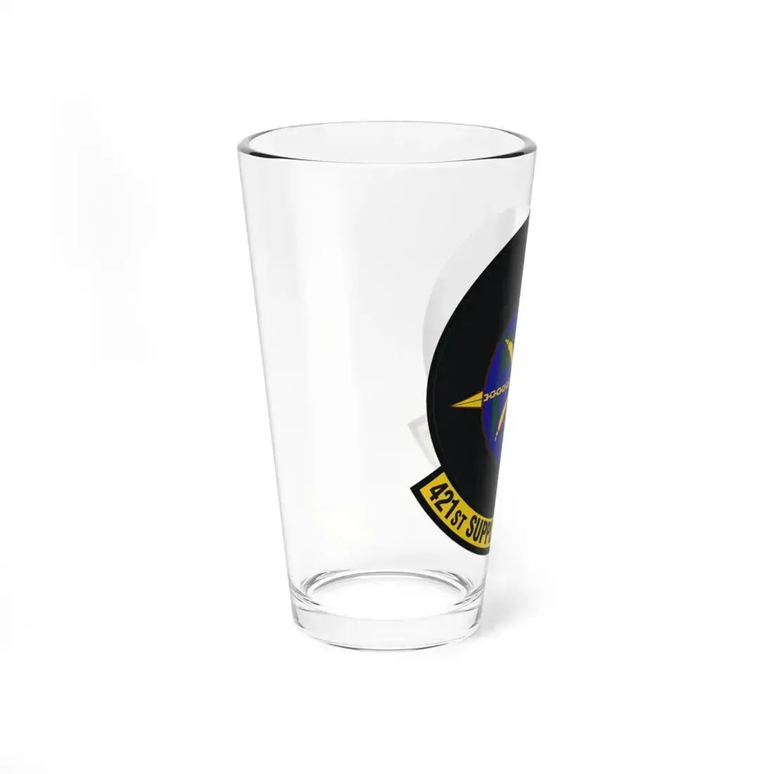 421st Supply Chain Management Squadron (U.S. Air Force) Pint Glass 16oz - Go Mug Yourself