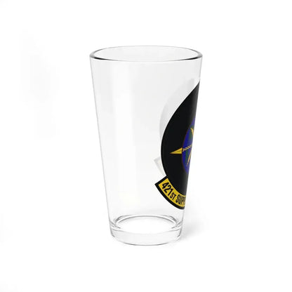 421st Supply Chain Management Squadron (U.S. Air Force) Pint Glass 16oz - Go Mug Yourself